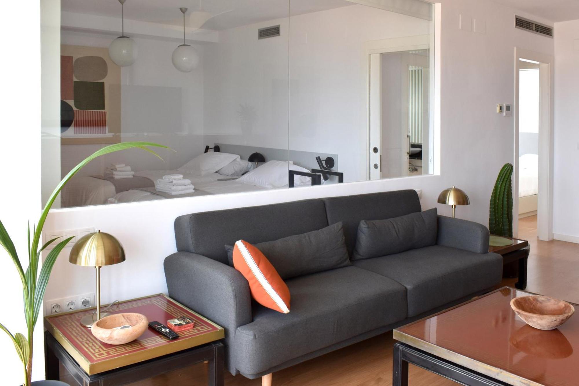 Stylish Well-Connected Beachfront Flat Valencia Exterior foto